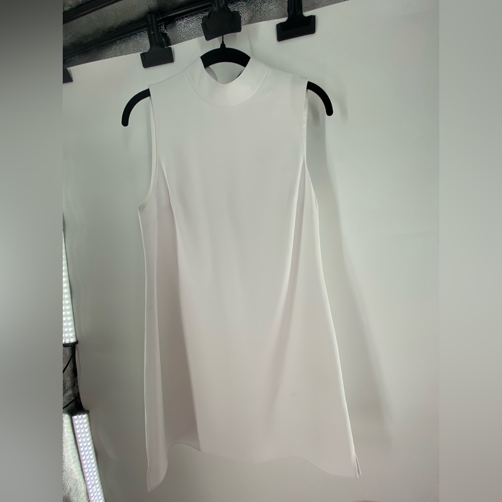 Alice + Olivia White Sleeveless Mini Dress - Picture 11 of 15